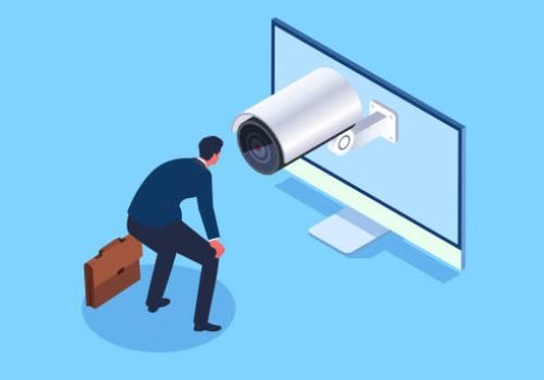Real-time monitoring system, face recognition technology, personal privacy and security, isometric merchant watching monitoring equipment